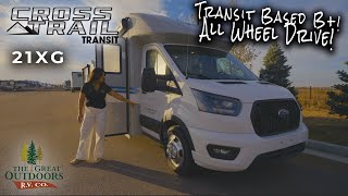 AWD Transit Class B+ w/ Battery Powered AC!! - 2023 Coachmen Cross Trail Transit 21XG by The Great Outdoors RV™ 3,125 views 5 months ago 6 minutes, 51 seconds