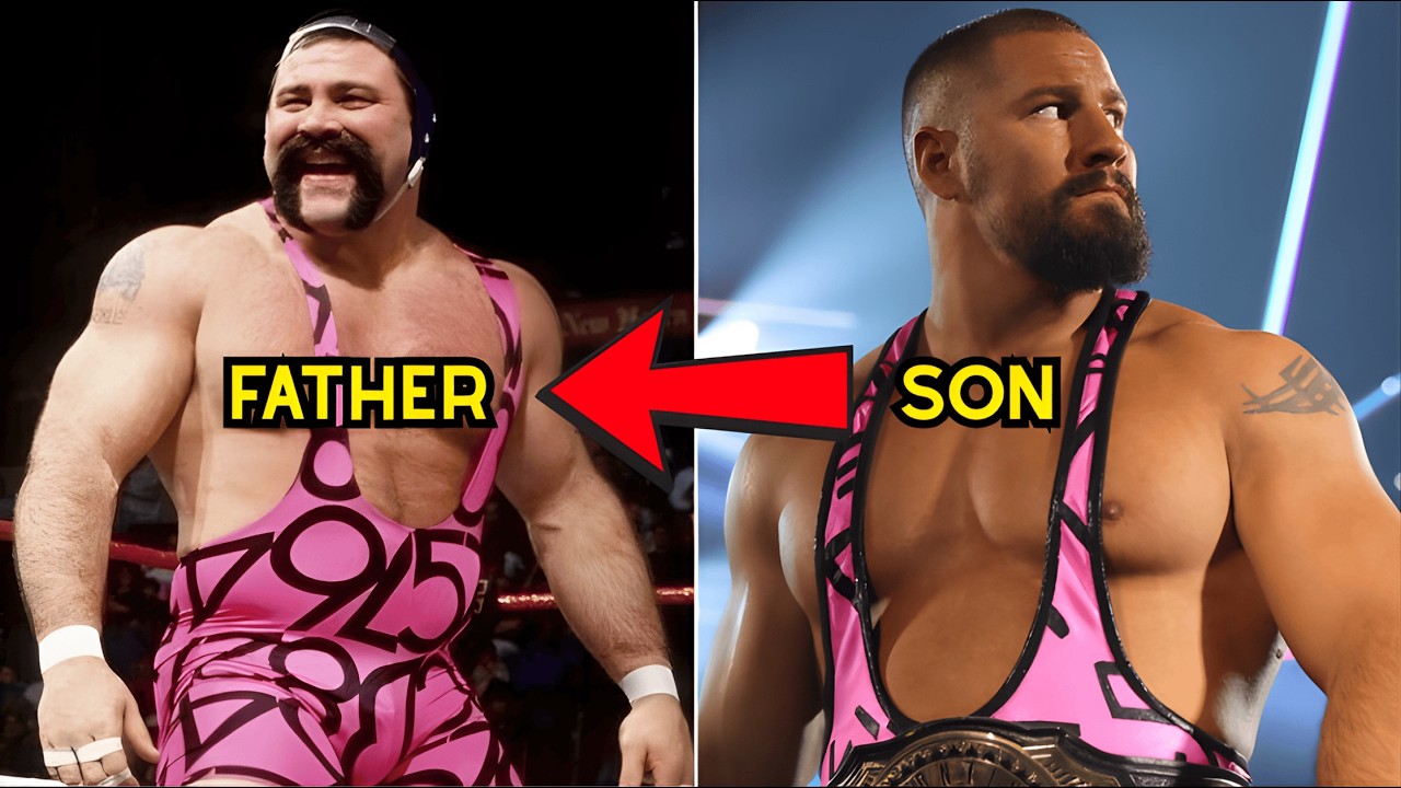 13 Wrestling Legends Outshined by Their Own Children!