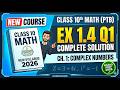 EX 1.4 Q 1 ALL PARTS CLASS 10TH NEW COURSE PUNJAB BOARD