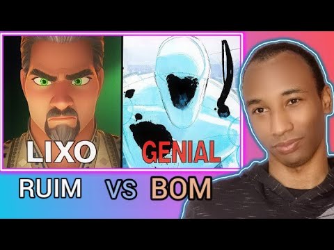 React: Melhor e o Pior Vilão de Cada Estúdio de Animação (Canal Jaxs)