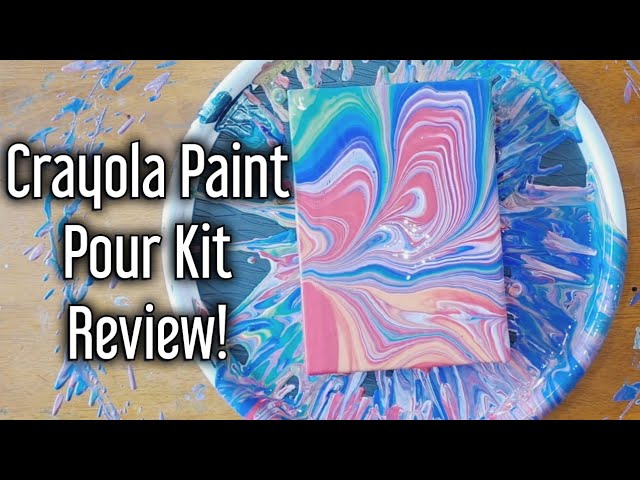 Crayola Washable Paint Pour Art Set