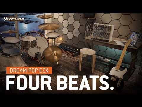 EZdrummer 2: Four beats with the Dream Pop EZX