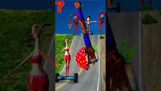 Heppy g Weird Cars vs Scary Shrek Wife Fiona Shrek in BeamNG.drive