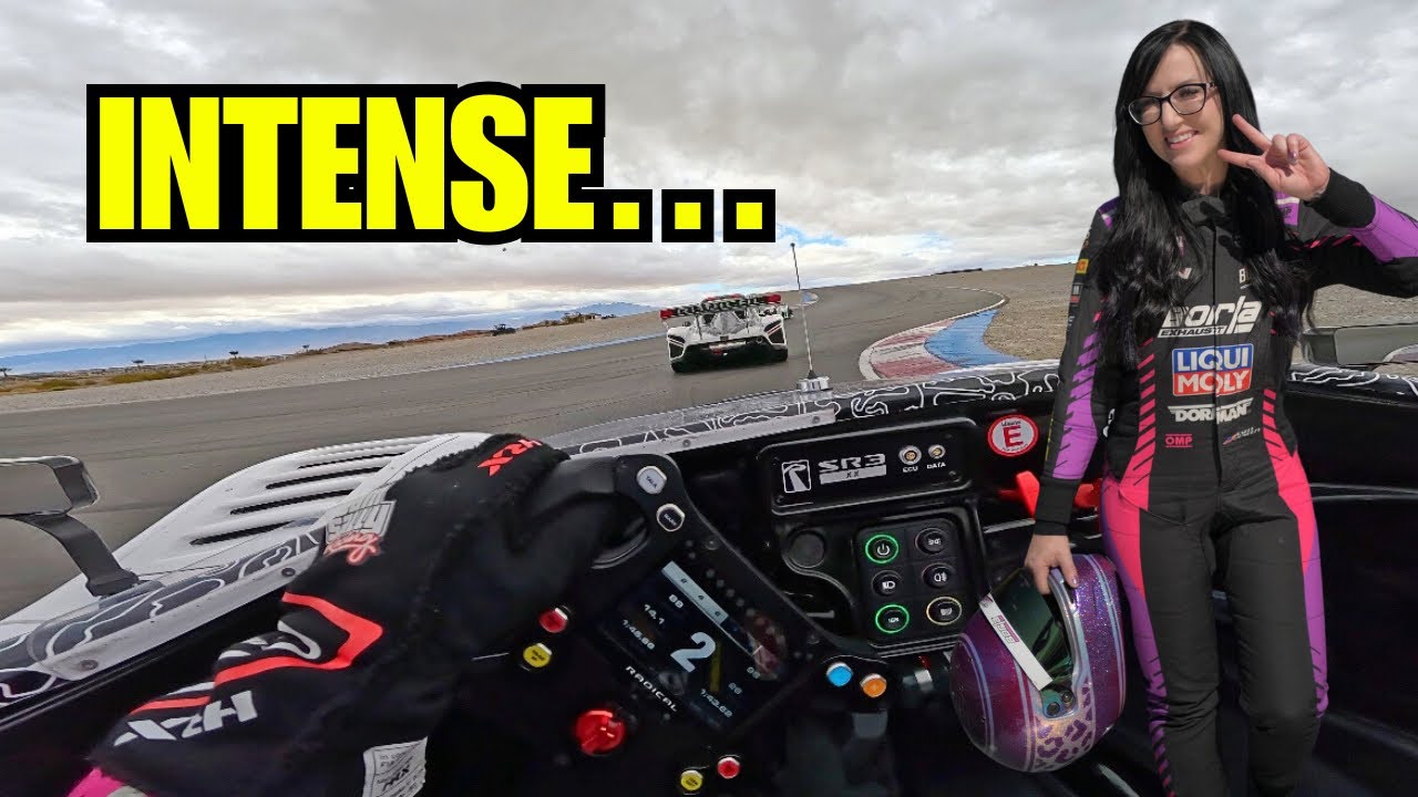 My First Time Driving A Radical Open Cockpit Racecar - Spring Mountain ...