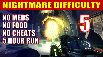 Prey Walkthrough NIGHTMARE DIFFICULTY - Banzai Survival Run (NO MEDS, NO FOOD) - Part 5