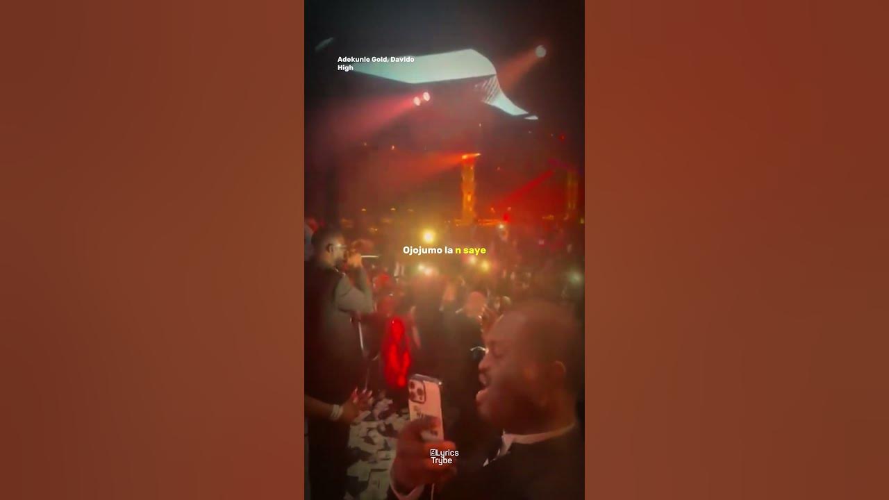 Adekunle Gold, Davido - High (Lyrics)