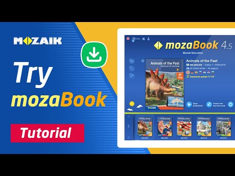 mozaBook - How to download, install and use interactive books