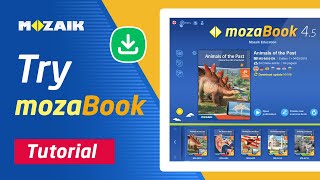 mozaBook - How to download, install and use interactive books