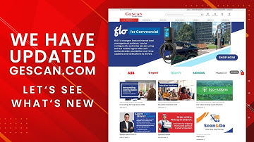 Gescan website updates