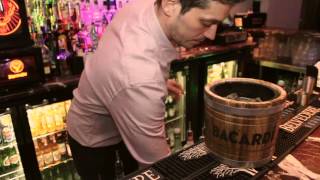 Bacardi Rum Club Punch Ruby Blue Leicester Square