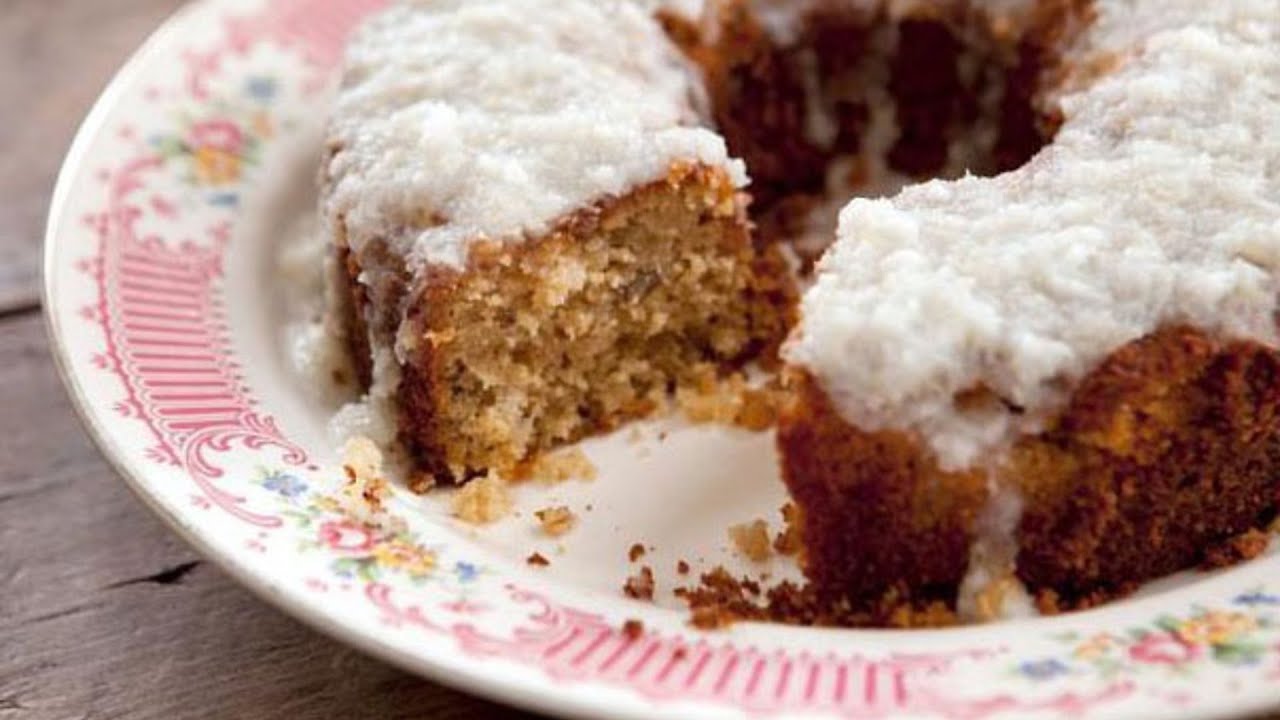 Lemon-Glazed Coconut Cake | Food Network