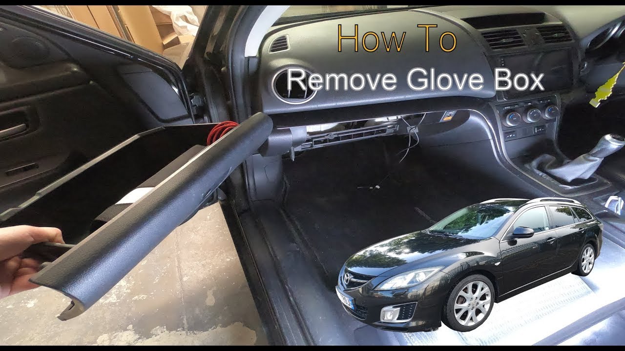How To Remove The Glovebox. (2010 Mazda 6)