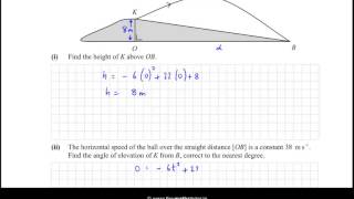 2015 Paper 2 Question 9 - Leaving Cert Higher Project Maths
