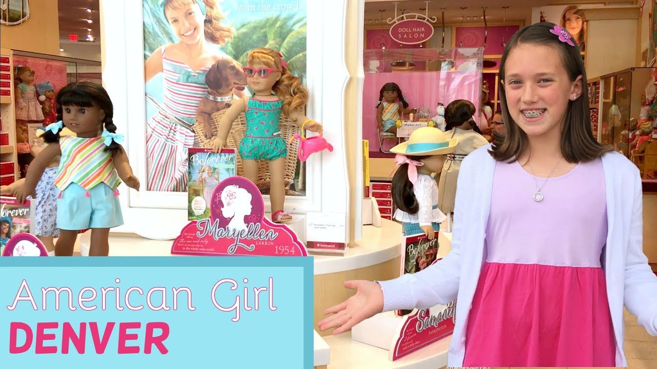 american girl store salon