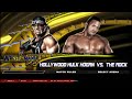 Wwe 2k14:30 Years of Wrestelmania # 21 Hollywood Hulk Hogan vs The Rock (Icon vs Icon)