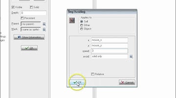 Following the mouse in Gamemaker 8