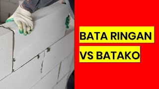Bata Ringan vs Batako: Mana Lebih Kuat & Hemat? (Perbandingan Lengkap)