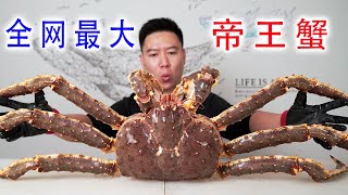 The largest king crab that weighs 7.5 kg, you will get full by eating one leg of it!