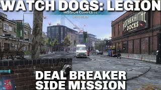 WATCH DOGS: LEGION - PS5 - 4K - HARD DIFFICULTY - DEAL BREAKER - SIDE MISSION
