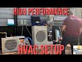 Ultimate HVAC Install and Testing: High Performance Heat Pump and Ductless Mini-Split