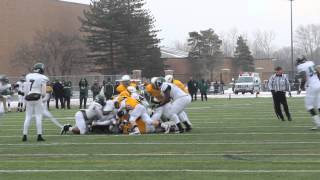 Mvi 3693 Football Semifinal. Saline Vs Cass Tech. Weber Stopped