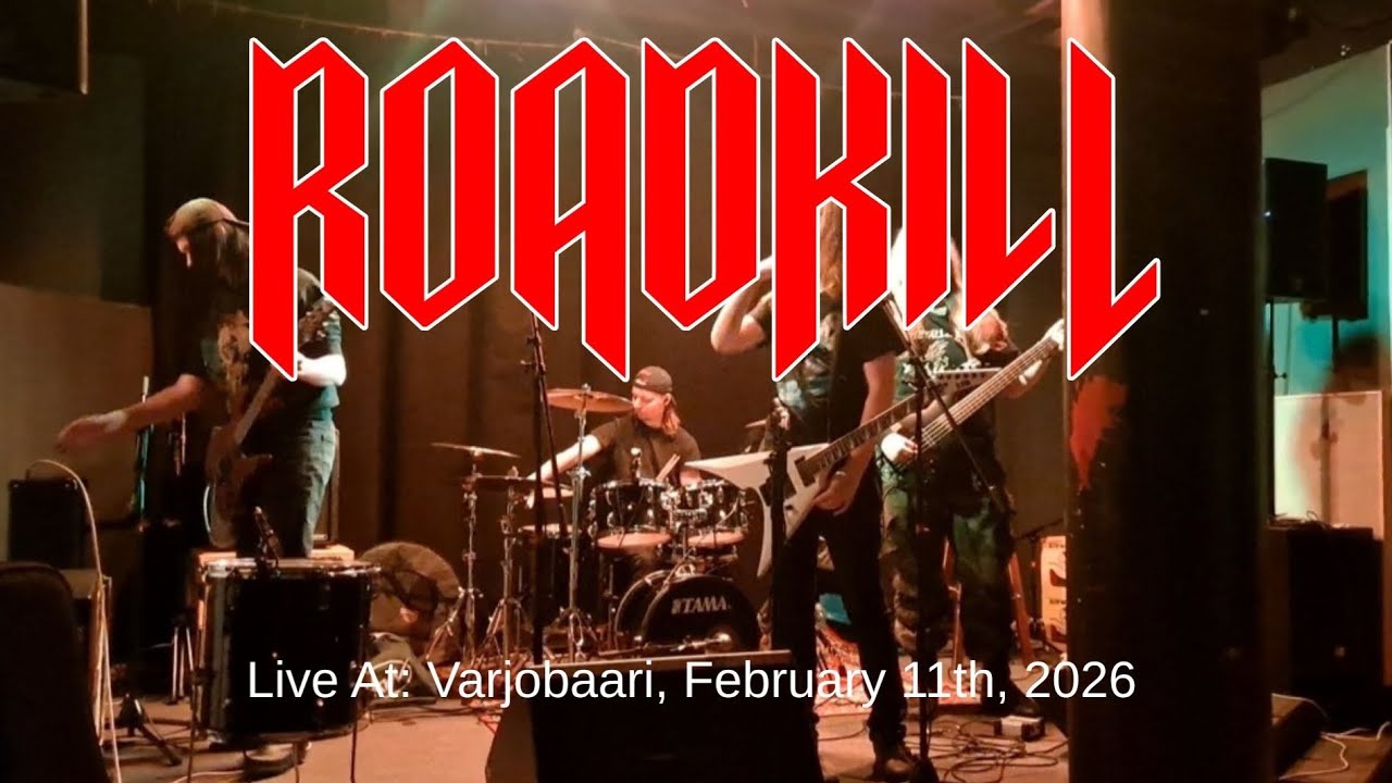 Roadkill: Live At Varjobaari, February 11th, 2026 (Full Gig)
