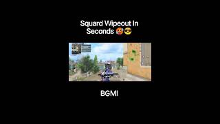 Squard Wipeout In Seconds🥵😎#bgmi#freefire#shorts #gaming #video