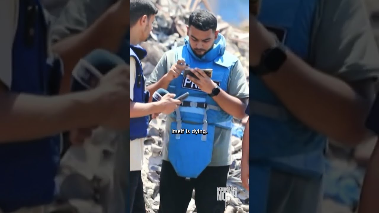 Israel Assassinates Anas Al Sharif And Colleagues In Gaza