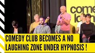 Comedy Club Becomes a No Laughing Zone During This Comedy Hypnosis Show!