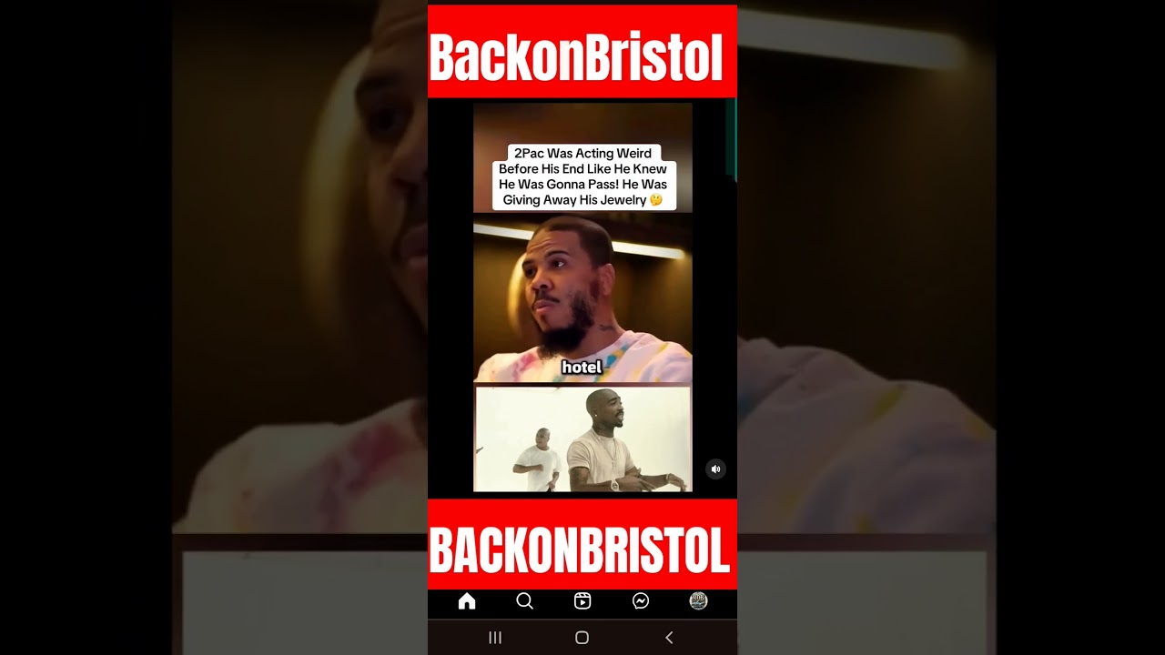 Tupac lets me have his Rolex bracelet&ring before he passed-Napoleon from the Outlaws@BACKONBRISTOL