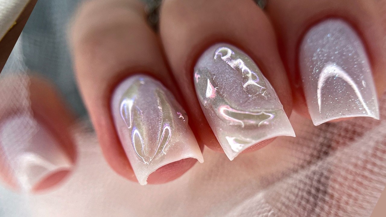 ШИКАРНЫЙ ЧЕТКИЙ КВДРАТ и РУЧНАЯ РОСПИСЬ! Втирка на ногтях, Весенний дизайн ногтей 2026!