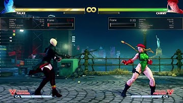 SFVAE v3.5: Falke tech (fw.hp spacing and beating backdashes)