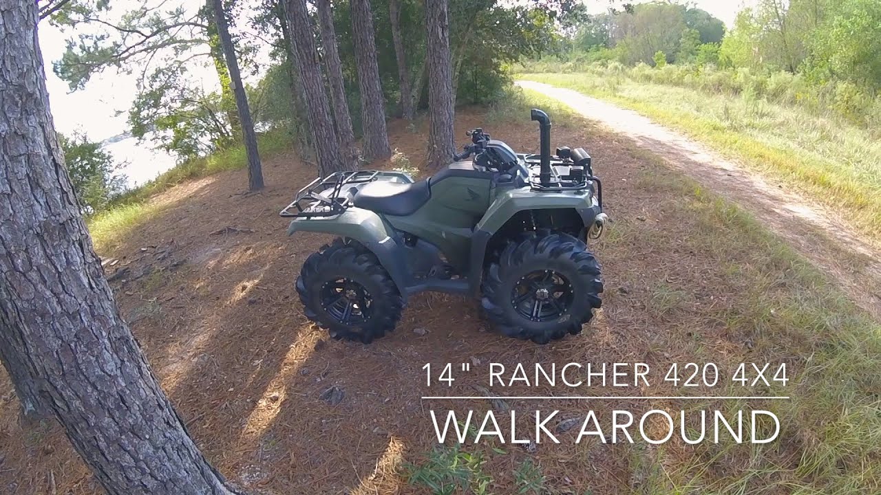 2014 Honda Rancher 420 WALK-AROUND
