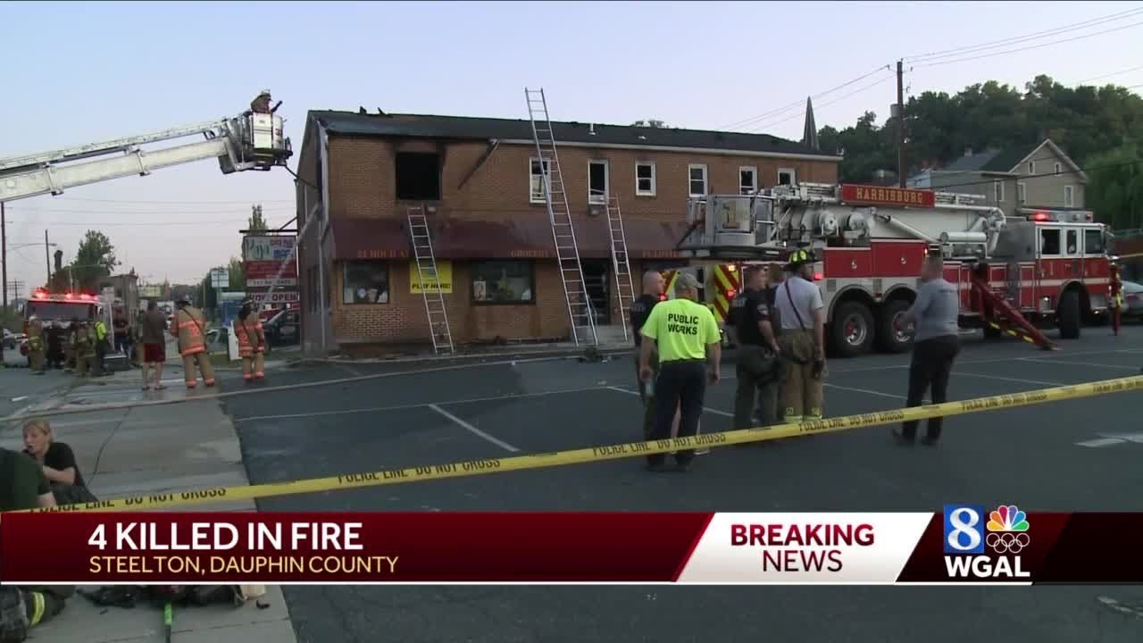 Dauphin County fire leaves four people dead - YouTube