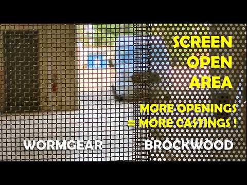 Wormgear vs Brockwood - Grilles en treillis métallique vs tôle d'aluminium perforée (Ép. 10)