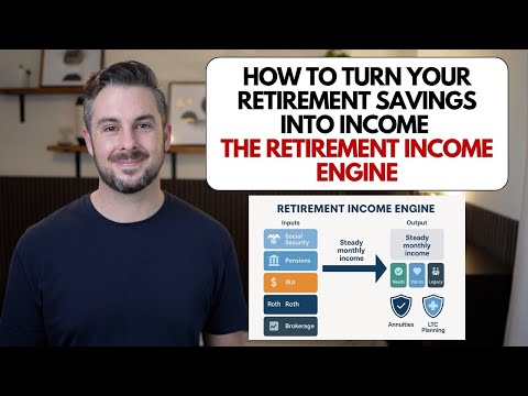 How to Turn Your Retirement Savings Into Income   The Retirement Income Engine