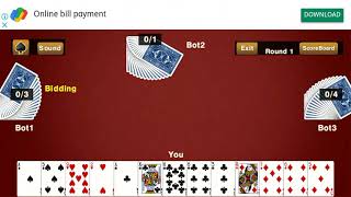 callbreak multi-player android gamrplay winner 🏆🏆 screenshot 1