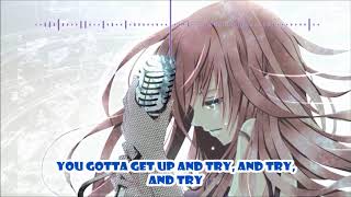 Nightcore - Try P!nk (Pink) (lyrics)