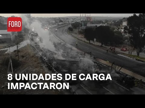 Carambola en la México-Querétaro provoca cierre de autopista - Expreso ...