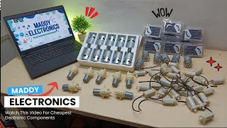 DC Motors Stock Unboxing | Cheapest DC Motor And Electronic Components Unboxing