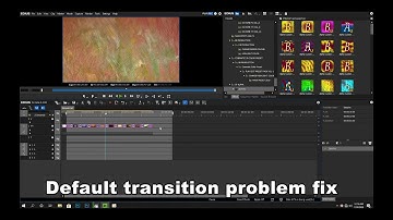 Edius speed up graphic card setting & default transition problem fix