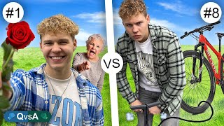 Wie de Meeste Goede Daden doet in 2 uur, Wint... | Quinn vs Aaron #1