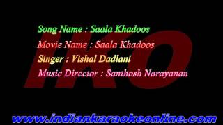 Saala Khadoos Title Karaoke | Saala Khadoos
