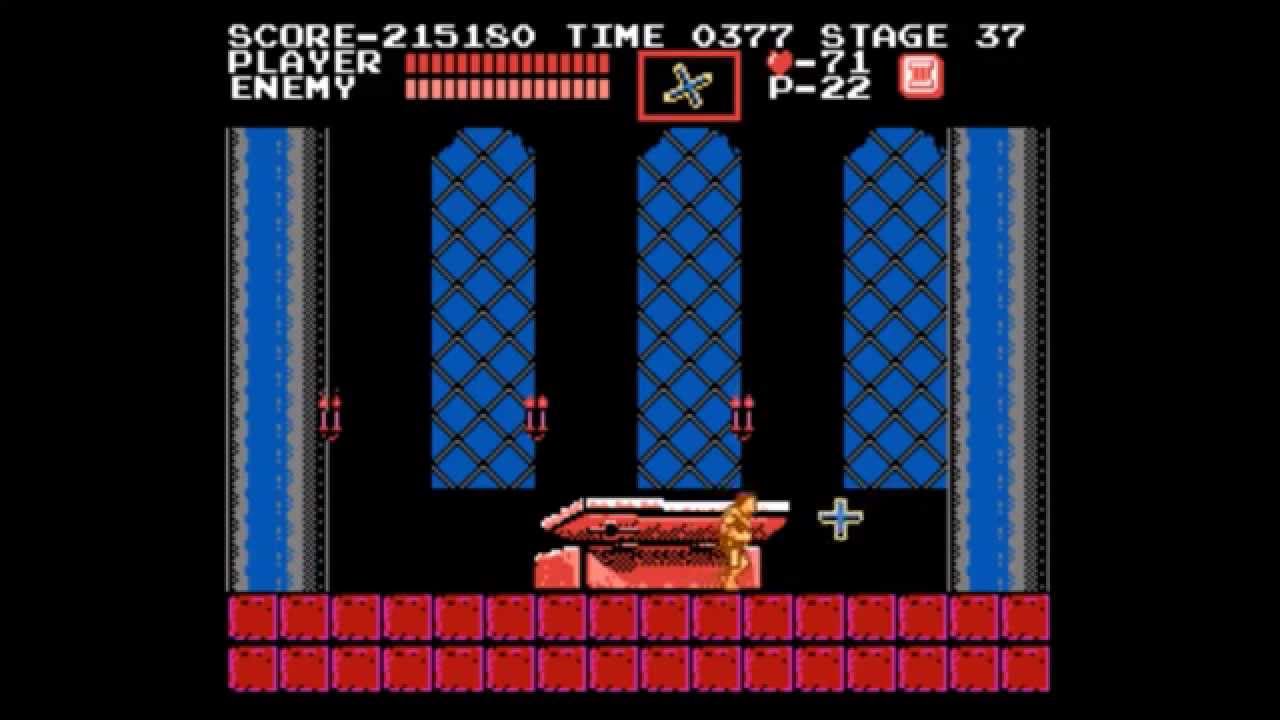 NES Castlevania: Point Pressing Technique #7 Dracula's Fireballs