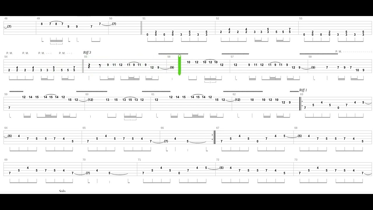 Only For The Weak Tab by In Flames + Guitar only + Guitar tab