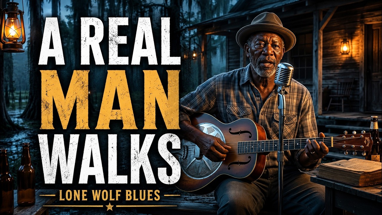 Watch A Real Man Walks (Official Lyric Video) | Dark Country Blues for Men Who Never Quit on YouTube Watch A Real Man Walks (Official Lyric Video) | Dark Country Blues for Men Who Never Quit on YouTube