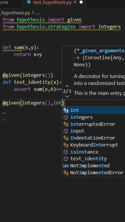 Mastering Property-Based Testing in Python with Hypothesis - YouTube