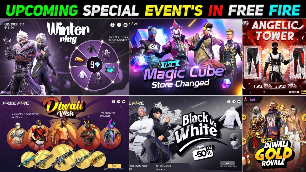 Winter Event In Free Fire | Ff New Event | Ff New Event Today - YouTube