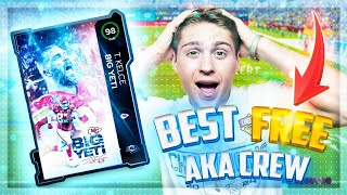 THE BEST FREE AKA CREW PLAYER TO PICK IN MADDEN 24!