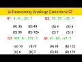 Reasoning Number Analogy Questions || SSC GD || UP Police || SSC CGL || CHSL || MTS & all exam